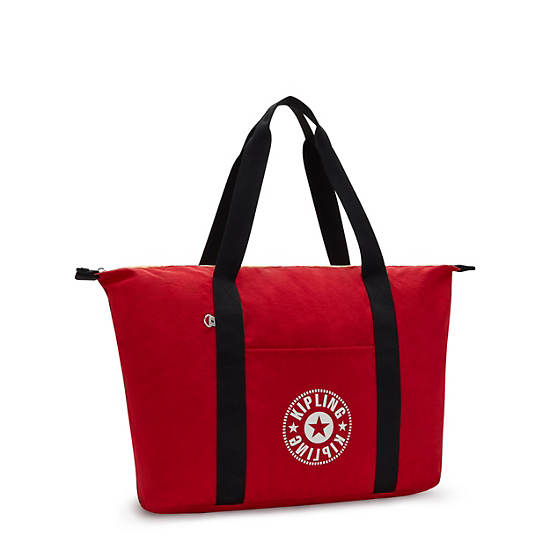 Kipling Art Medium Lite Tote Çanta Bordo | TR 1444PJ